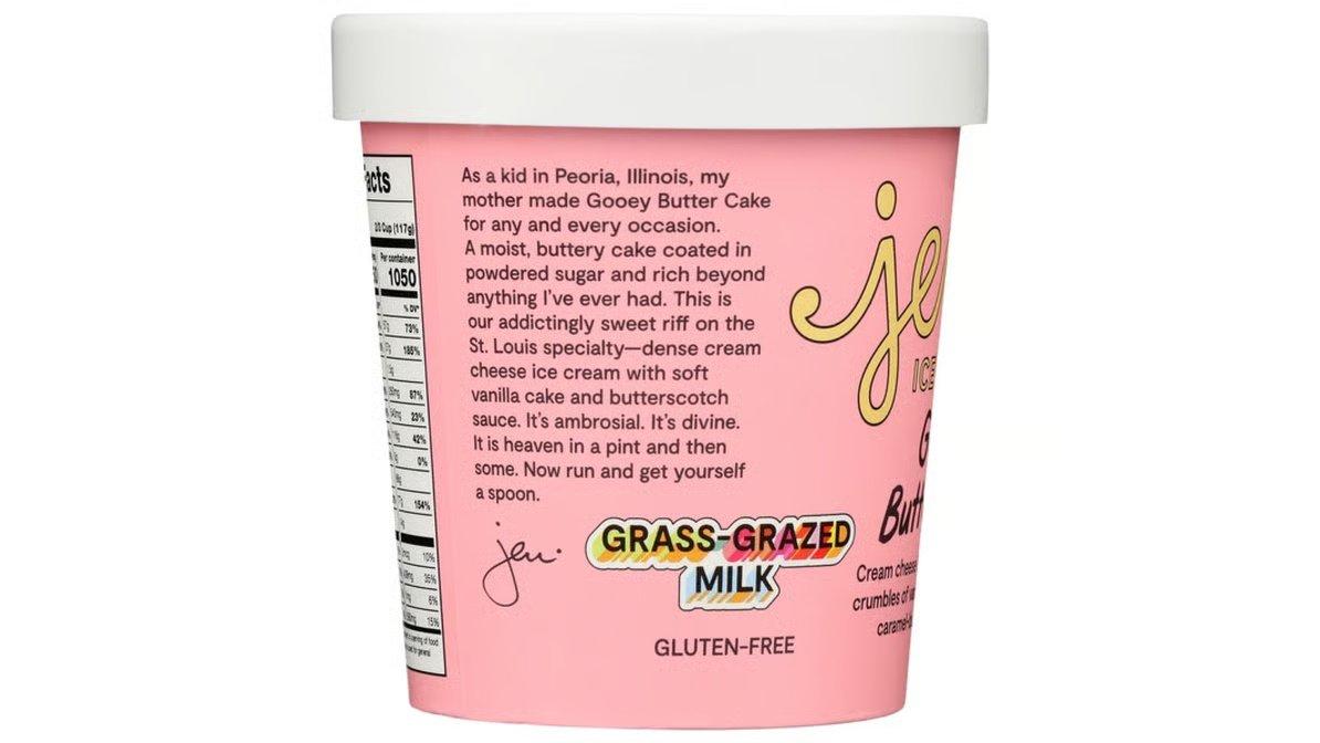 Jeni's Ice Cream Gooey Butter Cake (1 pt) - Image 4