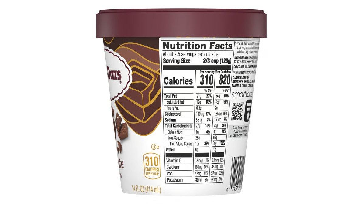 Haagen-Dazs Ice Cream Chocolate (14 oz) - Image 6