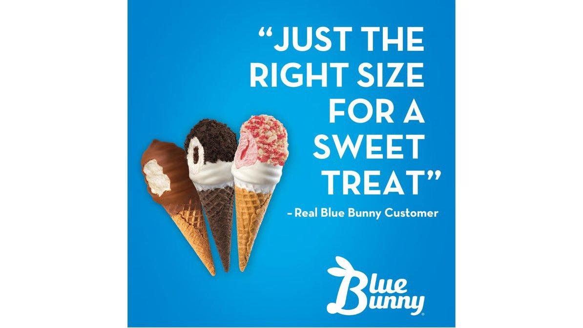 Blue Bunny Strawberry Shortcake Mini Swirls Cones (2.25oz - 8pk) - Image 4