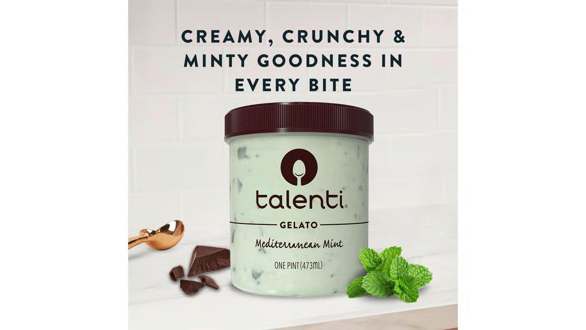 Talenti Gelato Mediterranean Mint (1 pt) - Image 3
