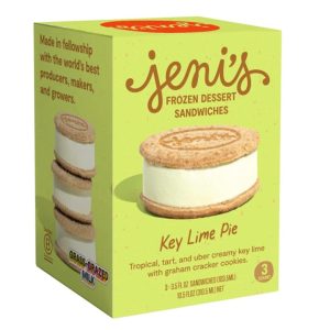 Jeni's Ice Creams Key Lime Pie Sandwiches (3.5 oz x 3 ct)