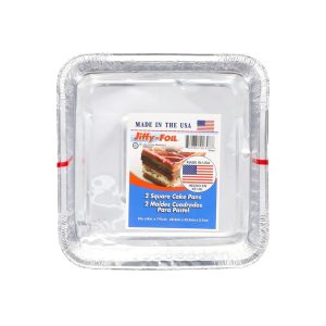 Jiffy-Foil Square Cake Pans (2 ct)