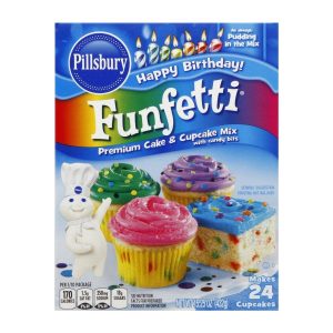 Pillsbury Funfetti Premium Cake & Cupcake Mix with Candy Bits (15.25 oz)