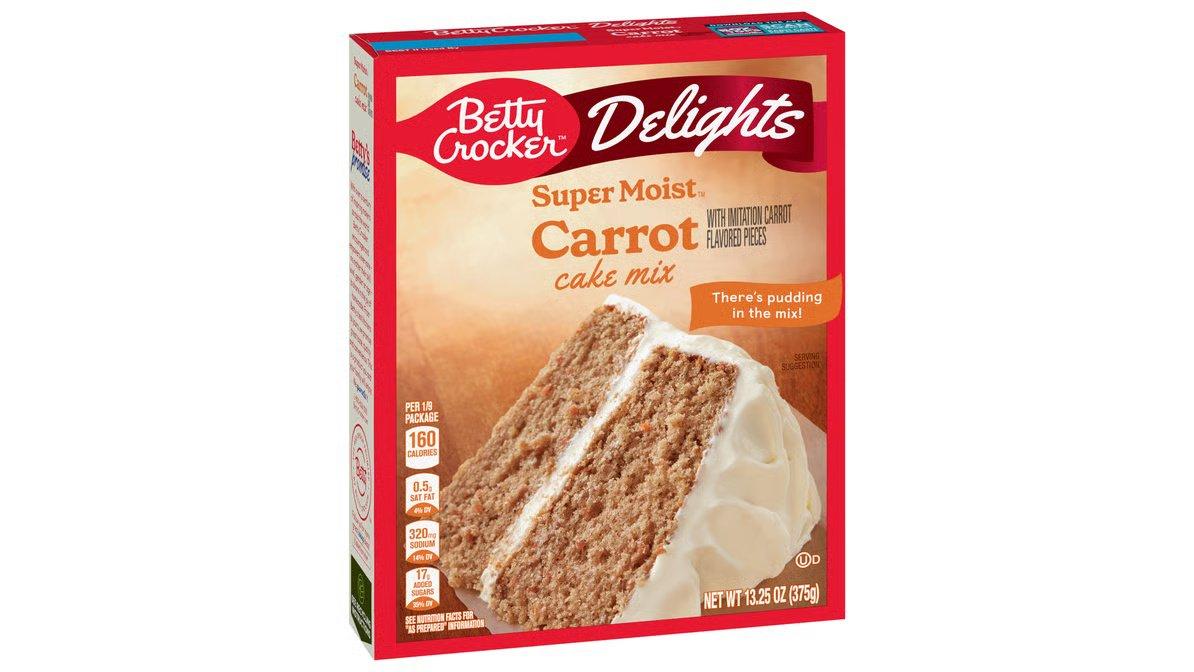 Betty Crocker Delights Super Moist Carrot Cake Mix (13.25 oz) - Image 3