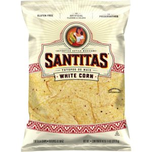 Santitas Tortilla Chips White Corn (11 oz)