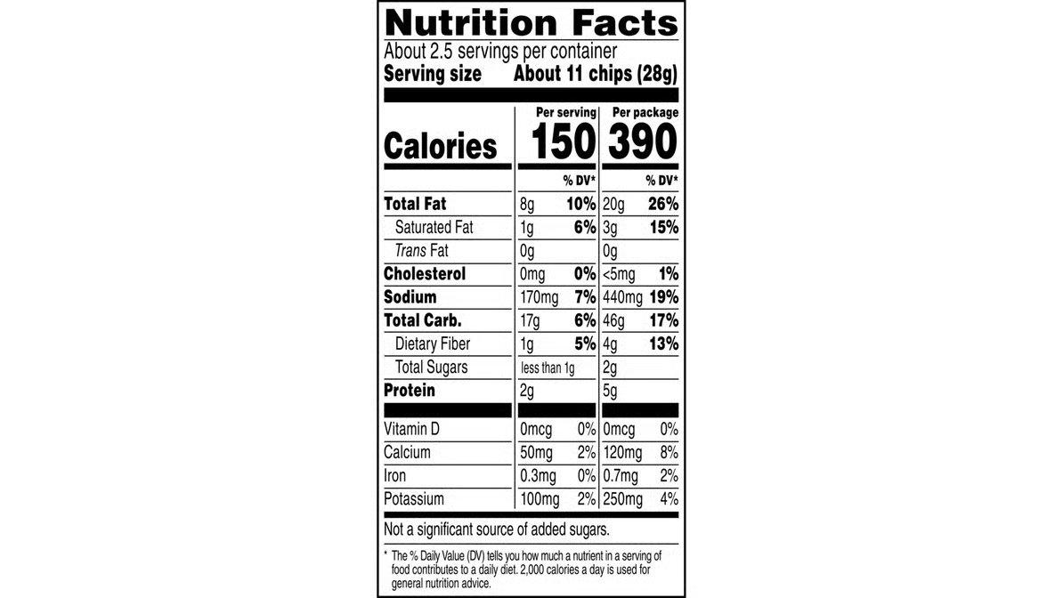 Doritos Nacho Cheese Flavor Tortilla Chips (2.62 oz) - Image 4