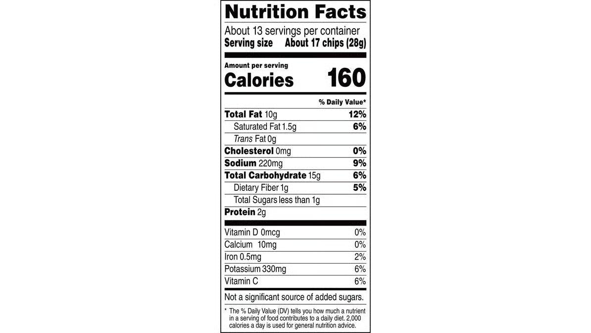 Lay's Salt and Vinegar Potato Chips Party Size (12.5 oz) - Image 2