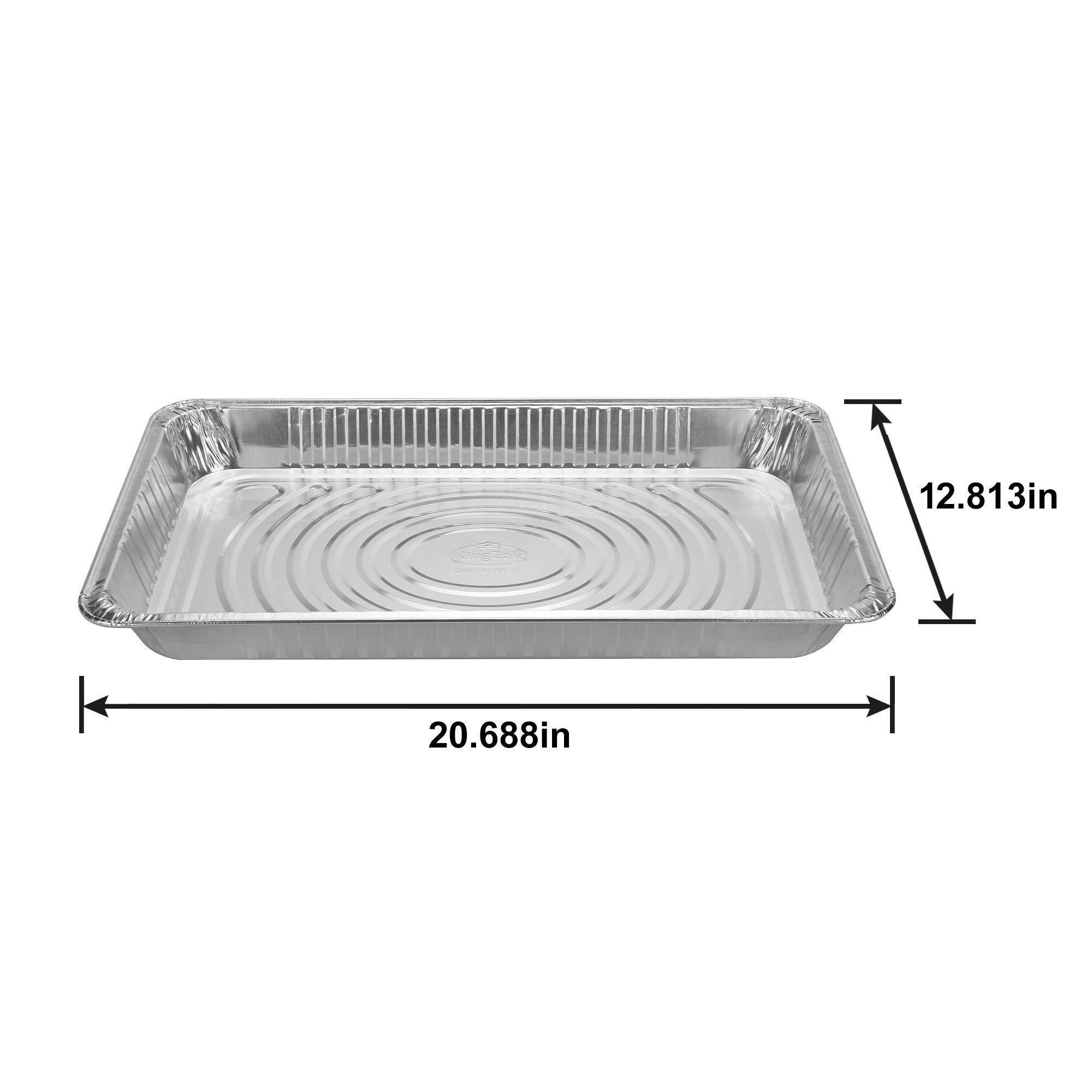Aluminum Full Chafing Dish Shallow Steam Pan - Image 3