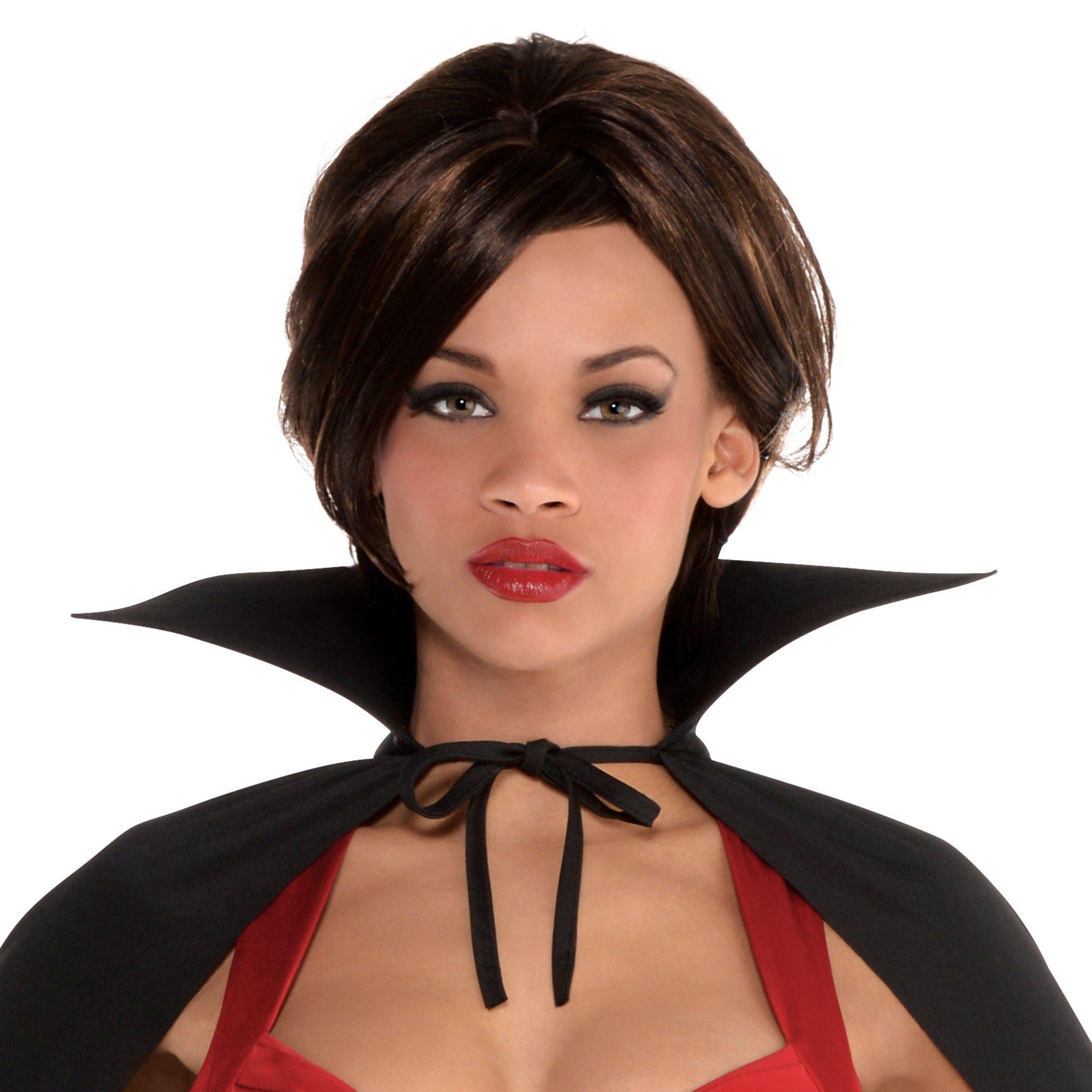 Adult Full Length Black Cape - Image 3