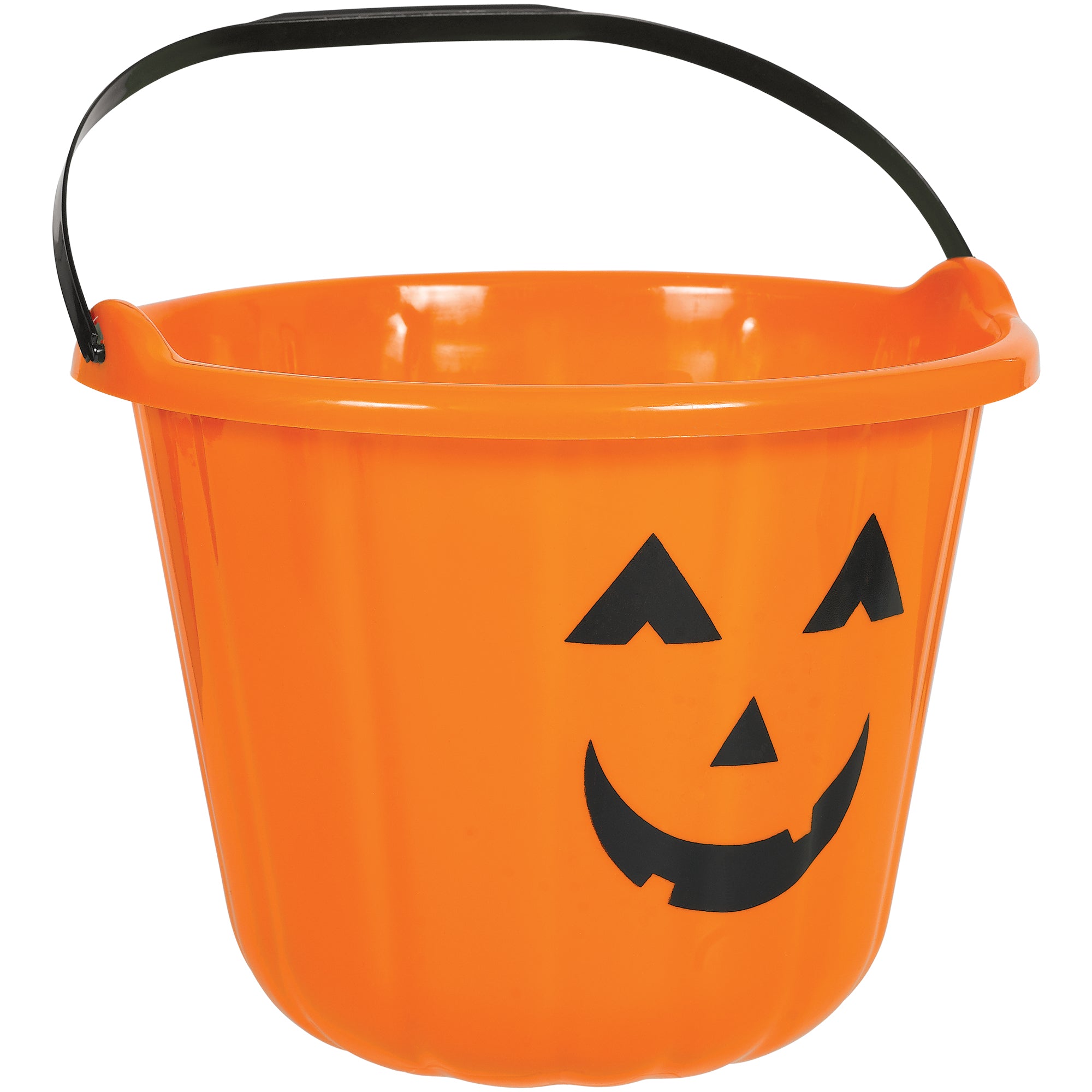 Jack-o'-Lantern Treat Bucket. Assorted Colors - Image 2