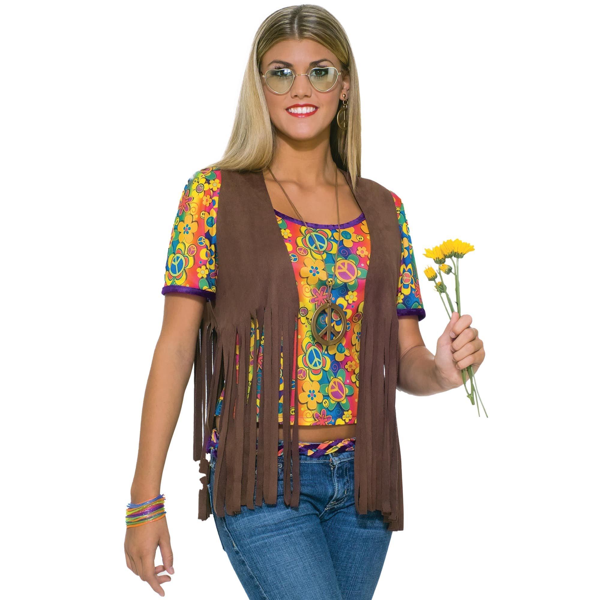 Sexy Hippie Fringe Vest – Adult