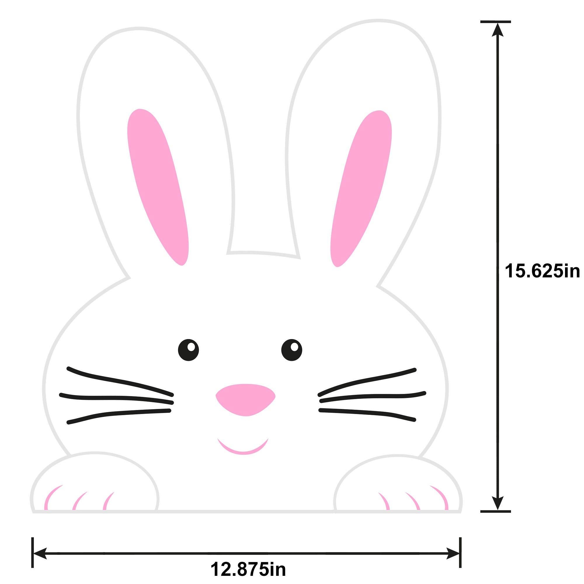 Easter Bunnies & Eggs Yard Stakes 5ct - Image 4