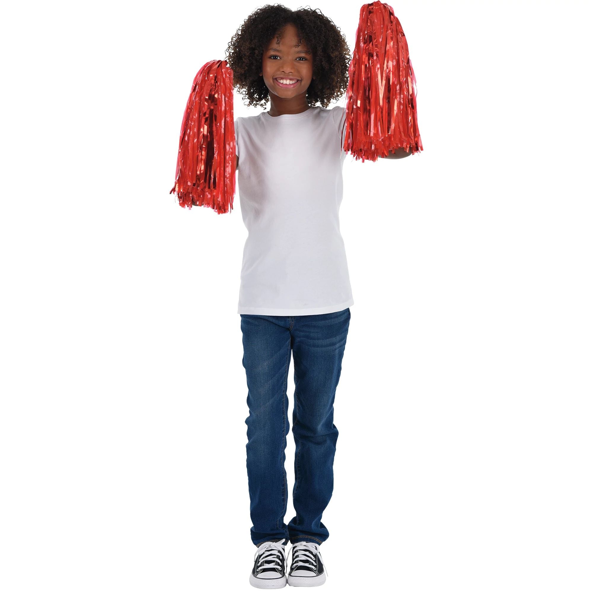 Cheerleader Pom Poms. 2pc. Assorted Colors - Image 10