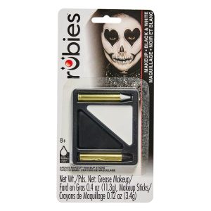 Black and White Cream Makeup