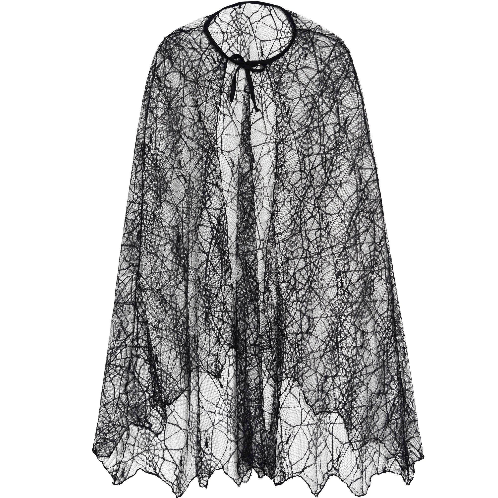 Adult Spider Web Cape - Image 2