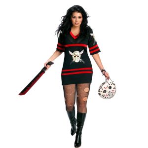 Women's Plus Size Friday the 13th Jason Voorhees Dress Costume