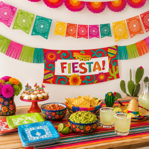 Fiesta Viva La Party Decorating Kit 4pc