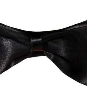 Deluxe Black Bow Tie