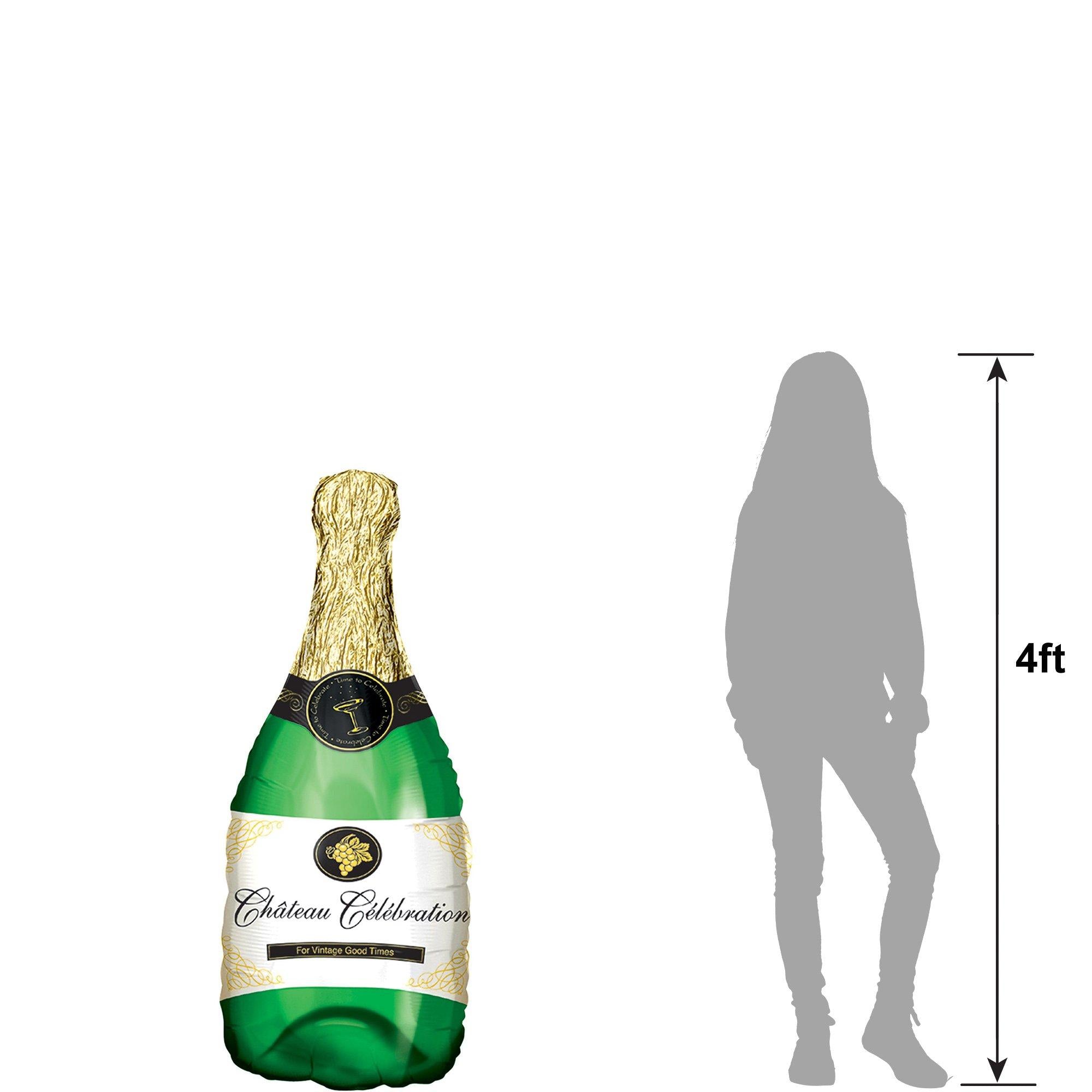 Champagne Bottle Balloon. 36in - Image 3