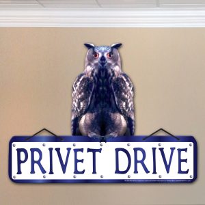 10-inch Harry Potter Privet Wall Sign Decoration