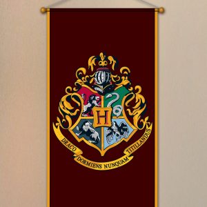 33-inch Harry Potter Hogwarts Crest Hanging Banner Decoration