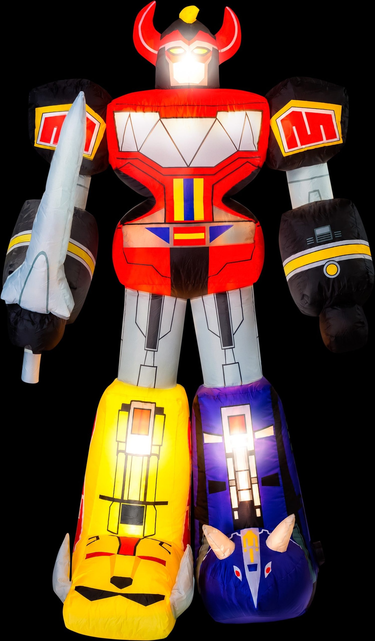 Power Rangers Megazord 6ft Lawn Inflatable - Image 2