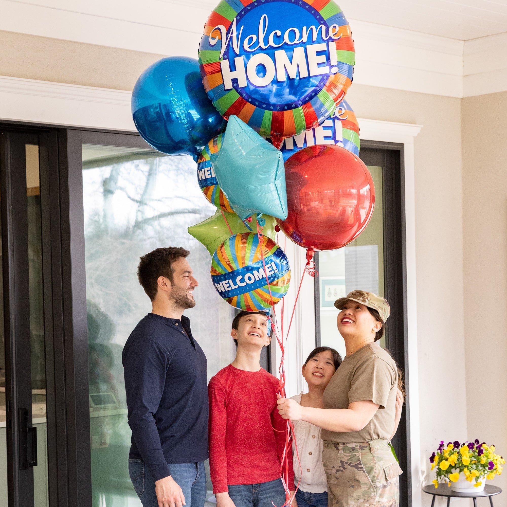Welcome Home Blitz Foil Balloon. 32in - Image 4