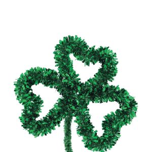 Tinsel Shamrock Wreath