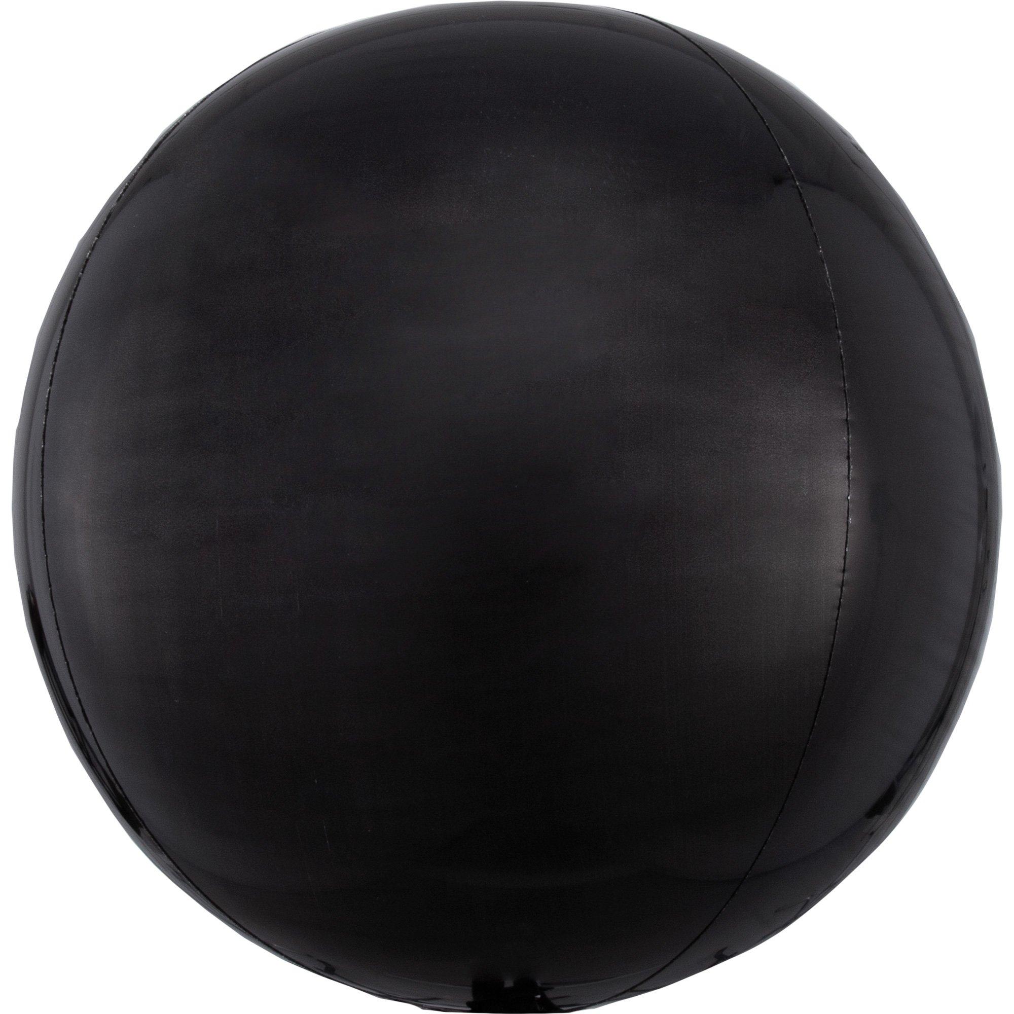 Black Orbz Balloon. 16in