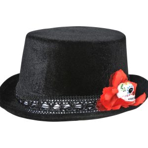 Day of the Dead Top Hat