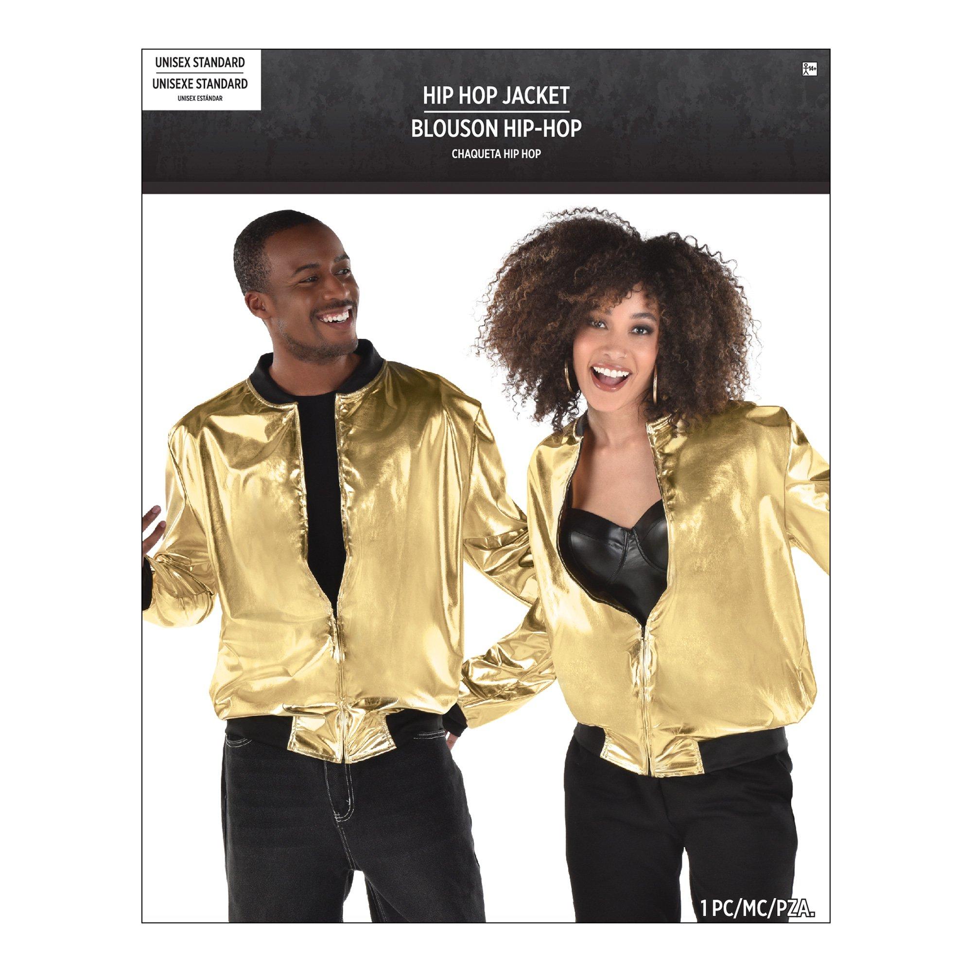 Gold Hip Hop Track Jacket - Image 4