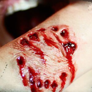 Vampire Bite Wound Prosthetic- Tinsley Transfers