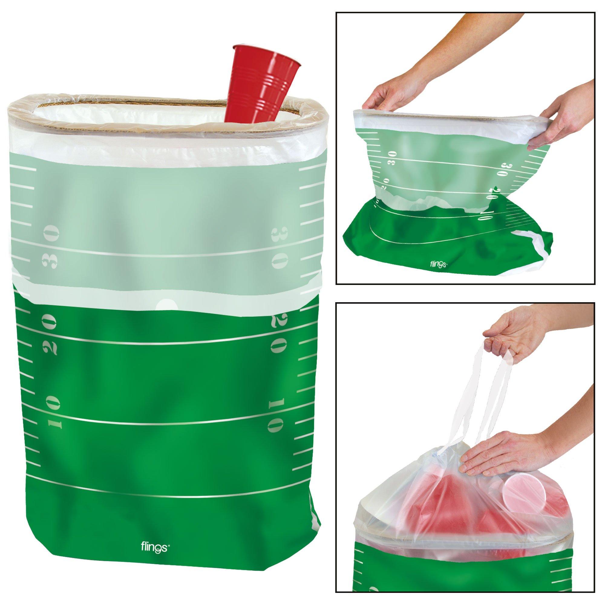 Football Field Pop-Up Trash Bin - Image 3