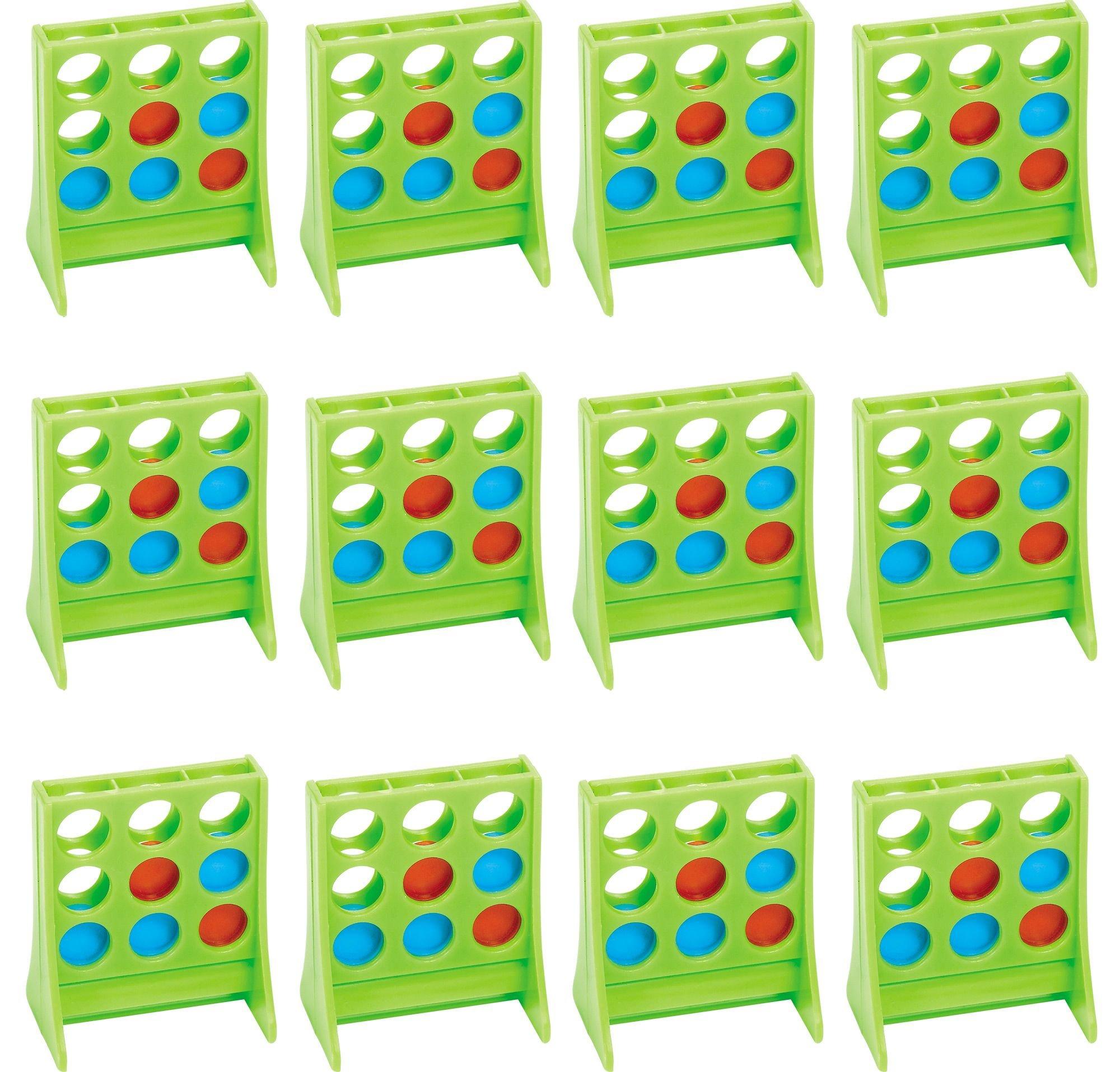Mini 3-in-a-Row Games 12ct – Classic Party Favor Game