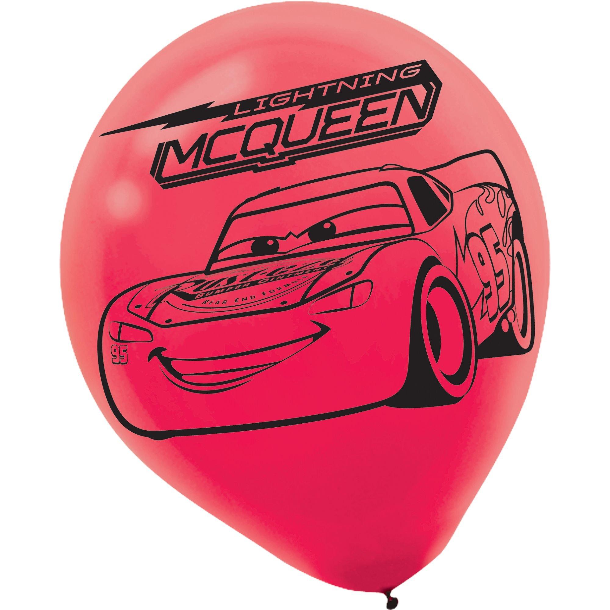 6ct. Cars 3 Balloons - Image 2