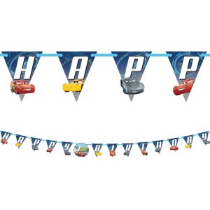 Cars 3 Birthday Banner Kit