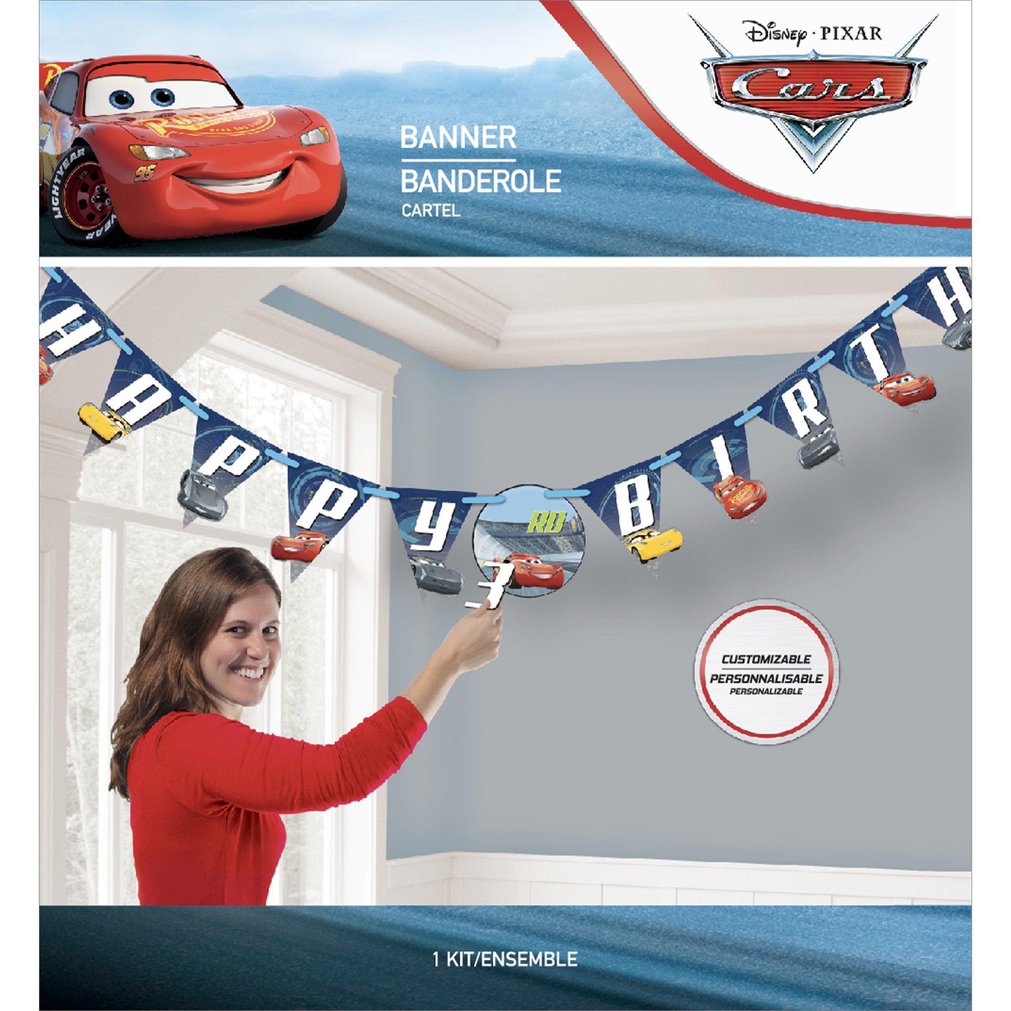 Cars 3 Birthday Banner Kit - Image 3