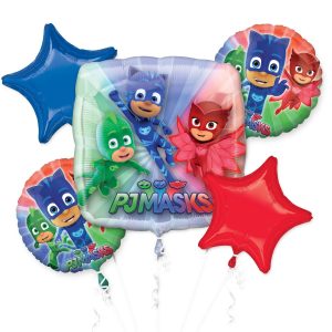 PJ Masks Balloon Bouquet 5pc