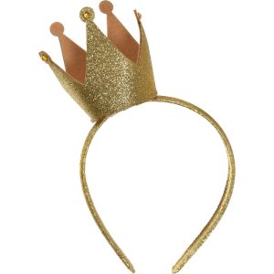 Kids' Glitter Crown Headband
