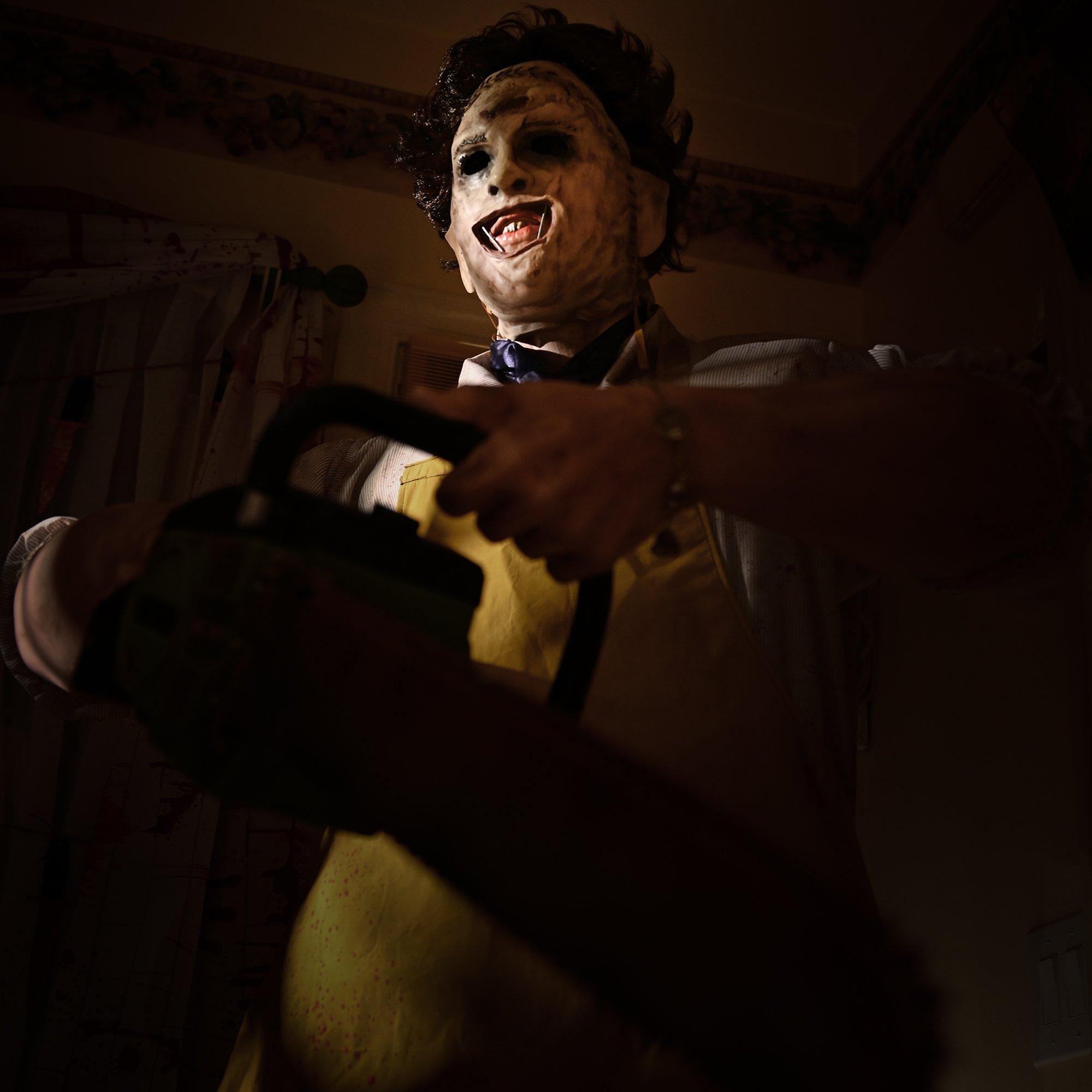 Leatherface Killing Latex Mask - Texas Chainsaw Massacre 1974 Movie - Image 9