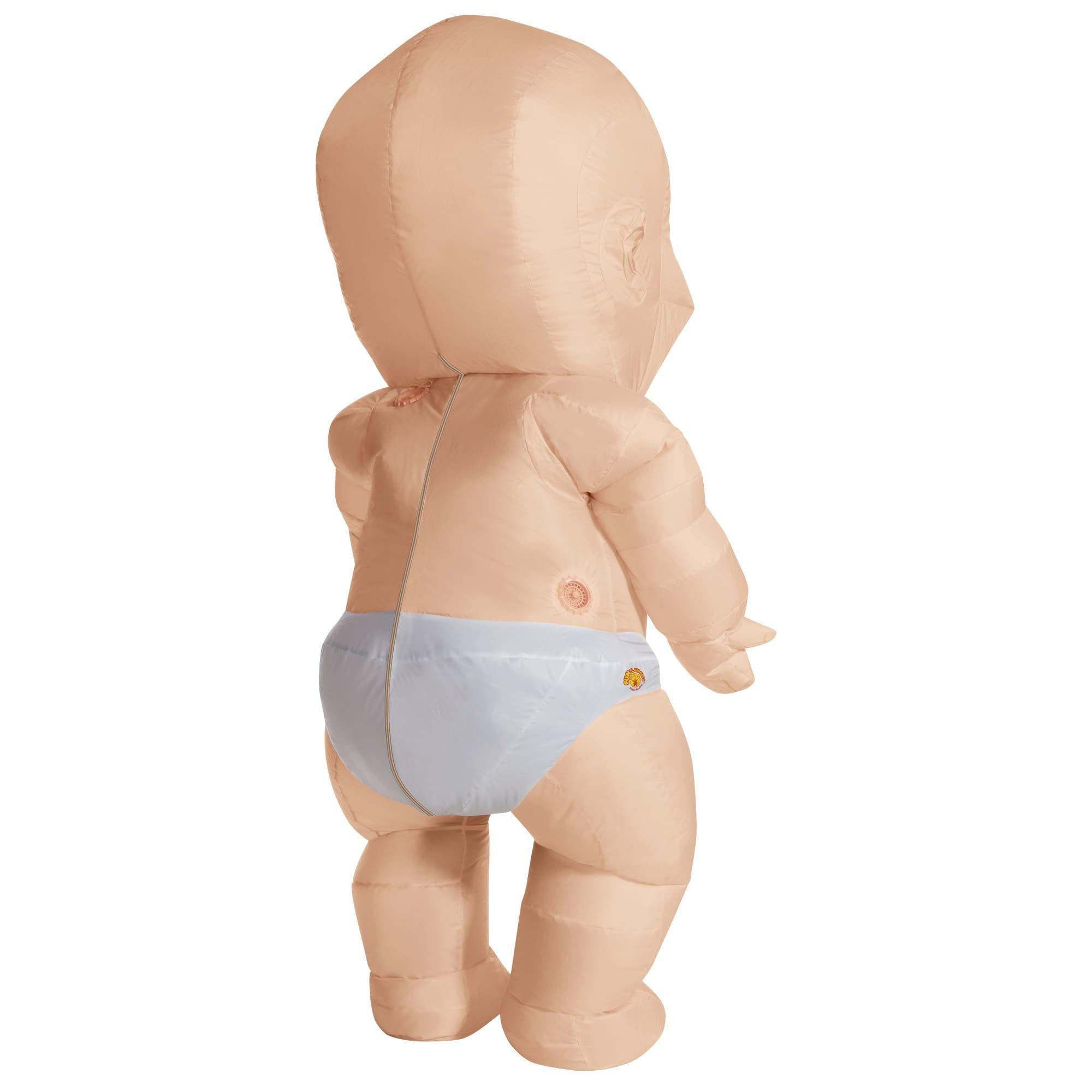 Adult Momma's Boy Big Baby Inflatable Costume - Image 2