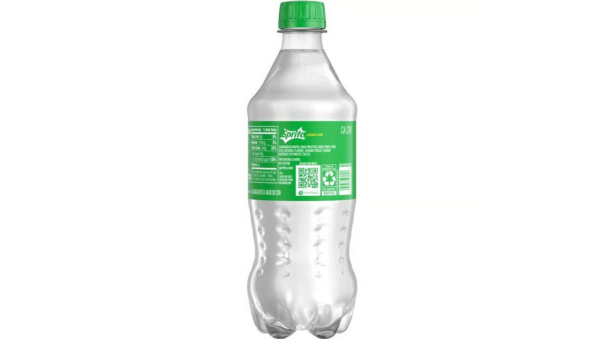 Sprite Lemon Lime Soda Bottle (20 fl oz) - Image 2