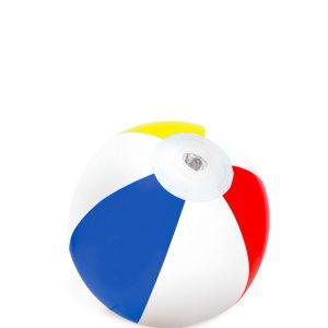 Mini Multicolor Beach Ball. 7in