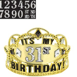 Add-An-Age - Sparkling Celebration Happy Birthday Tiara Kit