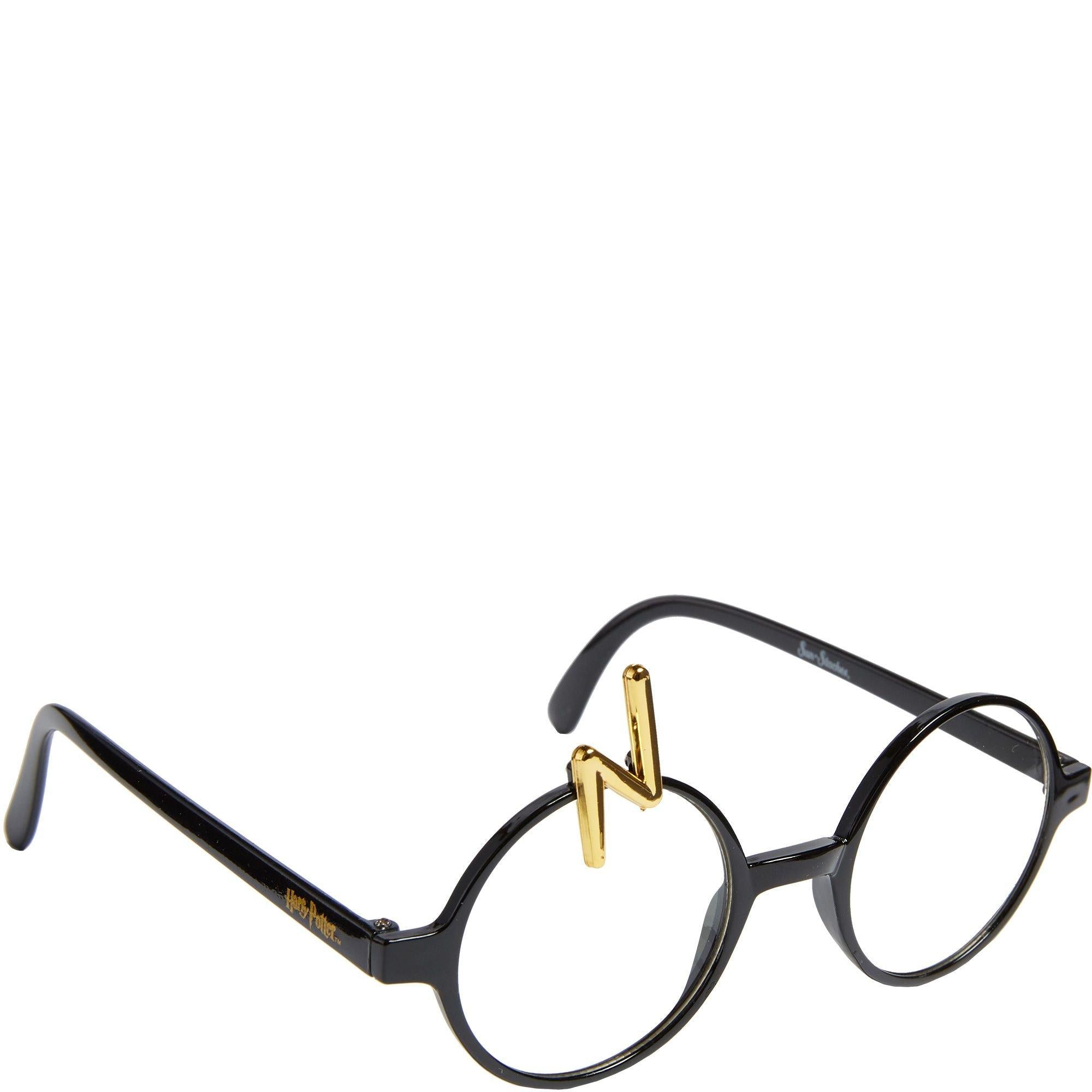 Harry Potter Glasses with Gold Lightning Bolt - Image 2