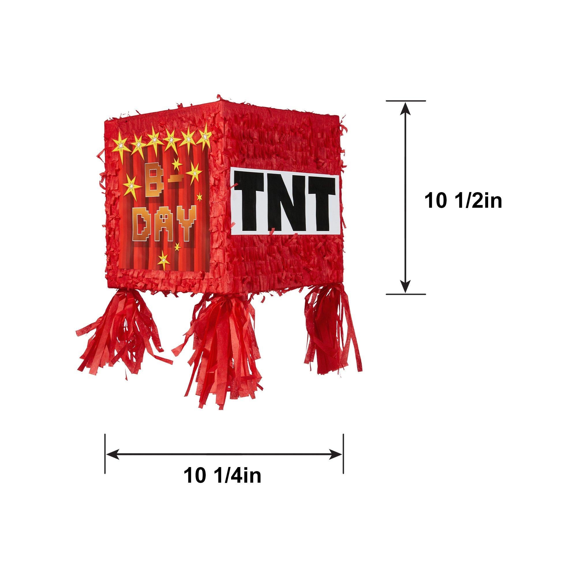 Pixelated TNT Block Pinata - Image 2