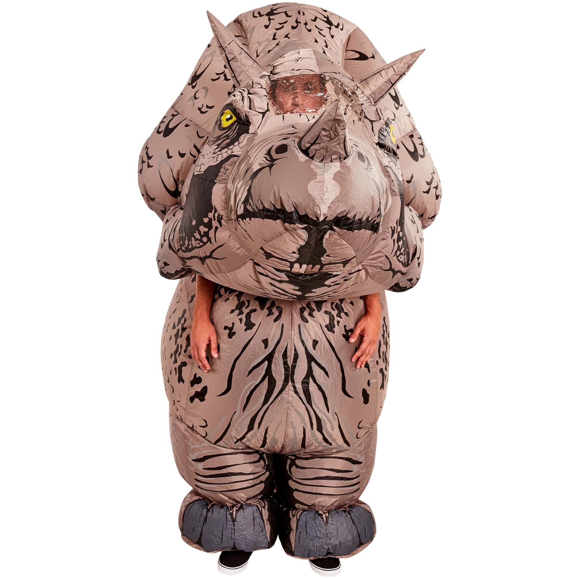 Adult Inflatable Triceratops Costume - Image 2