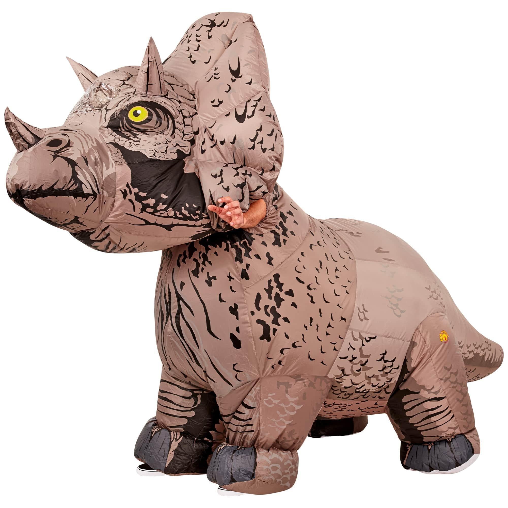 Adult Inflatable Triceratops Costume - Image 3