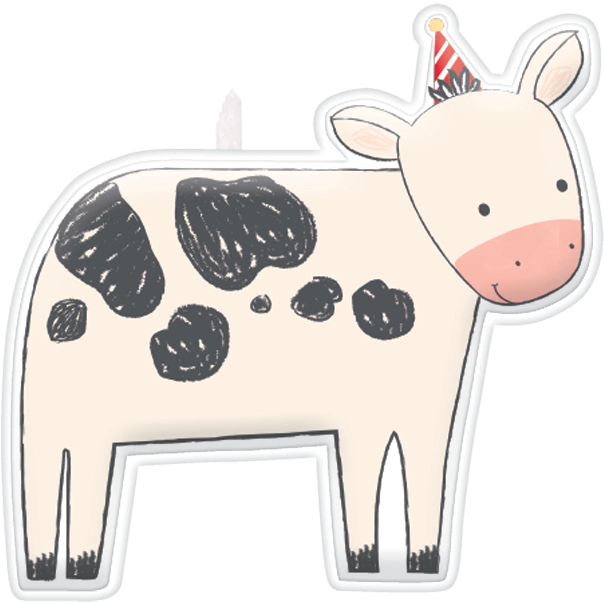 Friendly Farm Birthday Candles 4ct - Image 2