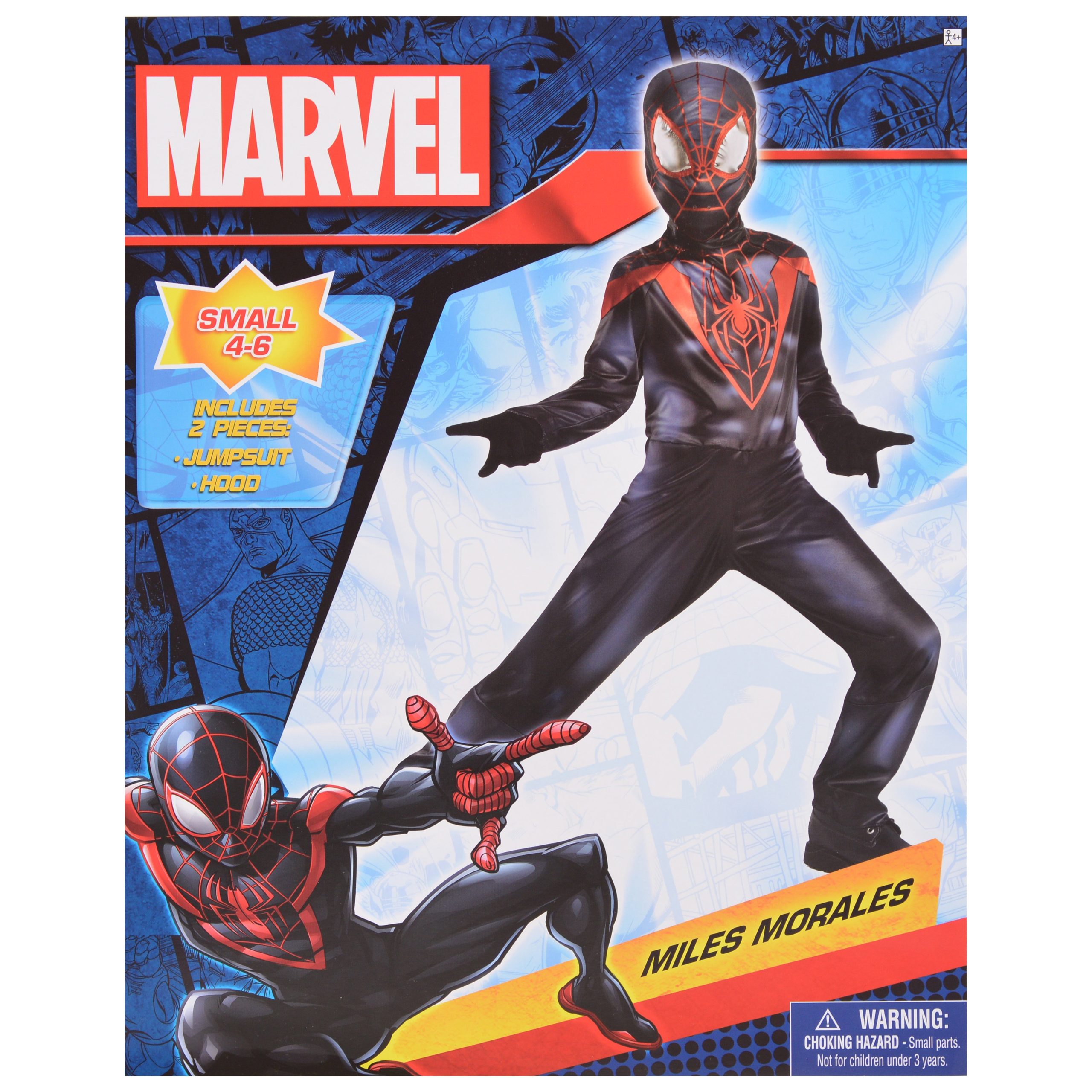 Marvel Miles Morales Spider-Man Costume for Boys - Image 2